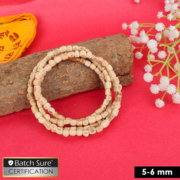 100% Original Tulsi Jap Mala 5-6mm Round Beads