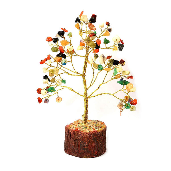 7 Chakra Crystal Tree (100 Beads) – Balance & Energy Healing