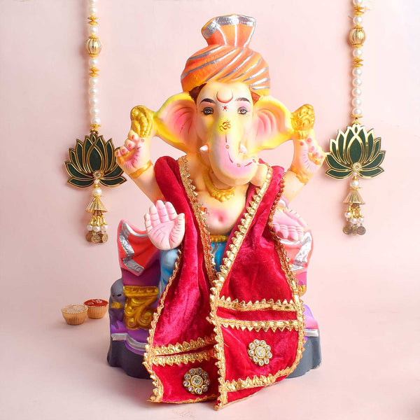 Traditional Pink Patka/Duppata/Angvastra – 13/21/32 Inch