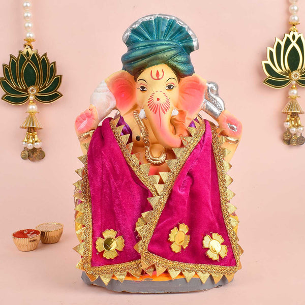 Elegant Pink Patka/Duppata/Angvastra 22/30 Inch