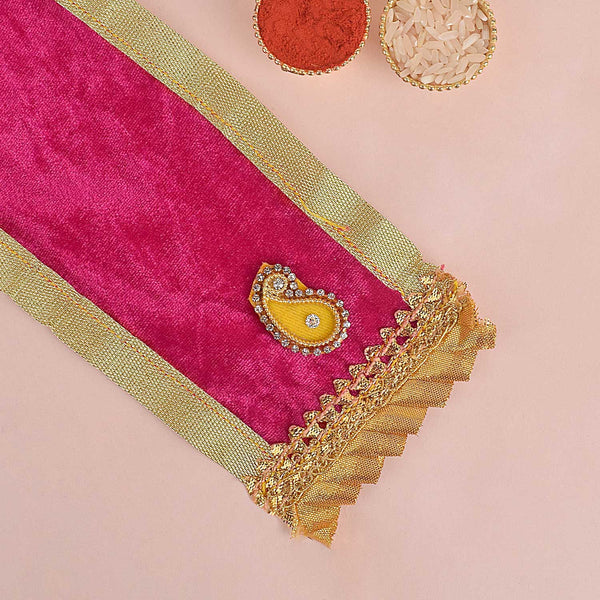 Charming Pink Angvastra/Patka/Duppata 13/15/22