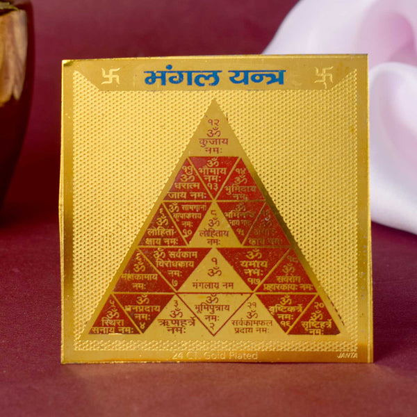 Mangal Yantra – Divine Yantra for Courage and Protection