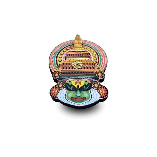 HANDMADE KATHAKALI FRIDGE MAGNET SOUVENIR- 6 CM HEIGHT