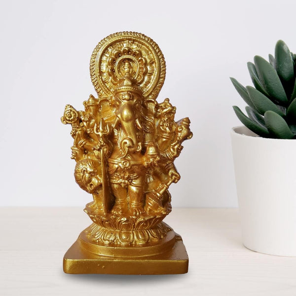POLYMARBLE DRISHTI VINAYAKA, SRI SHUBHA DRISHTY GANAPATHY IDOL- 15 cm HEIGHT