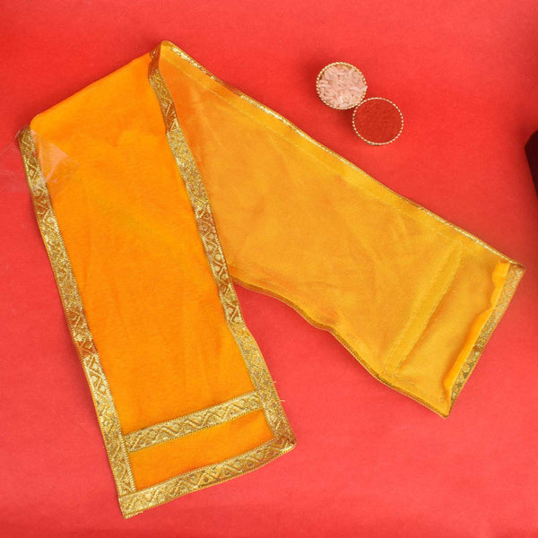 Radiant Yellow Angvastra/Patka/Duppata 22 Inch