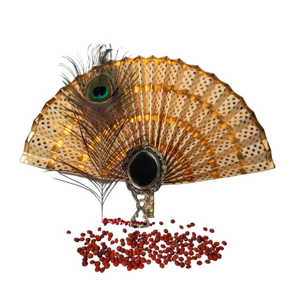 VISHU KANI KIT WITH BRASS VAALKANNADI - 16 CM