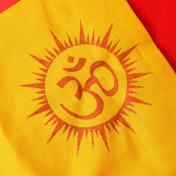 100% Cotton Om Jap Mala Bag