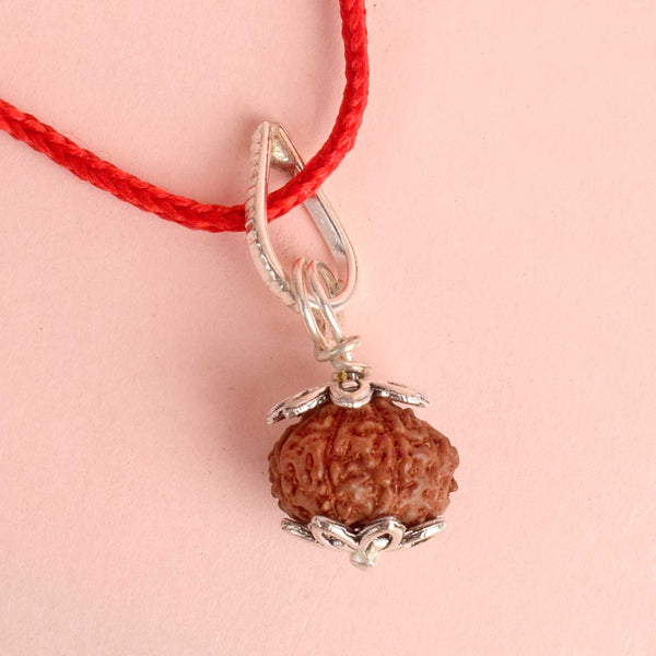 Certified 9 Mukhi Rudraksha Pendant