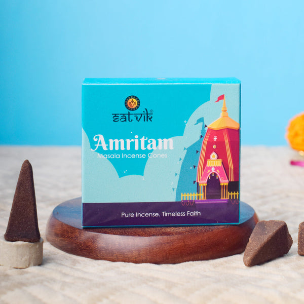 Amritam Pure Masala Incense Cones