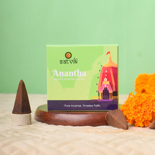 Anantha Pure Masala Incense Cones