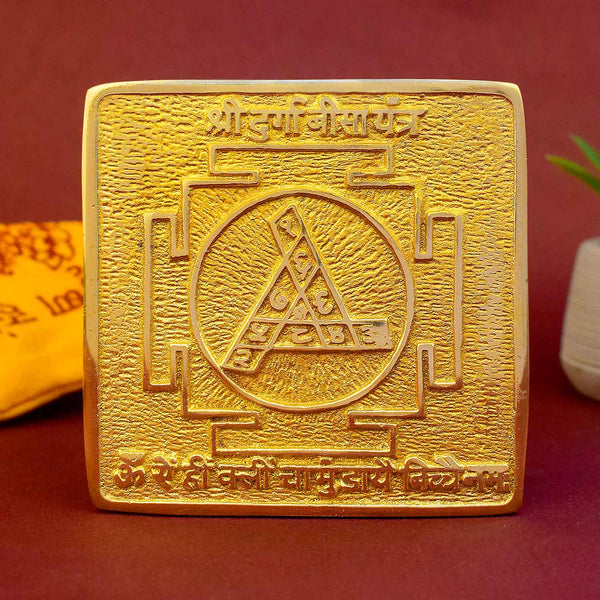 Asht Dhatu Shree Durga Bisa Yantra – Energy & Protection