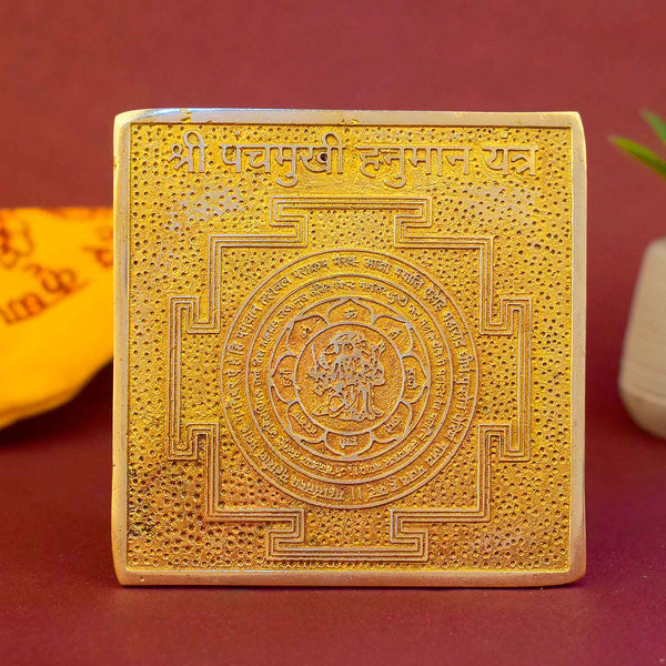 Asht Dhatu Shree Panchmukhi Hanuman Yantra – Power & Protection