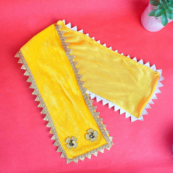 Attractive Yellow Patka/Duppata/Angvastra 22/32