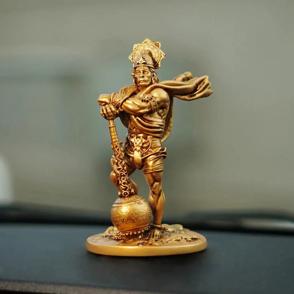 Lord Bahubali Hanuman Idol Statue For Car Dashboard