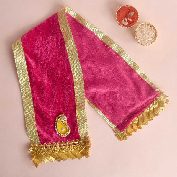 Charming Pink Angvastra/Patka/Duppata 13/15/22