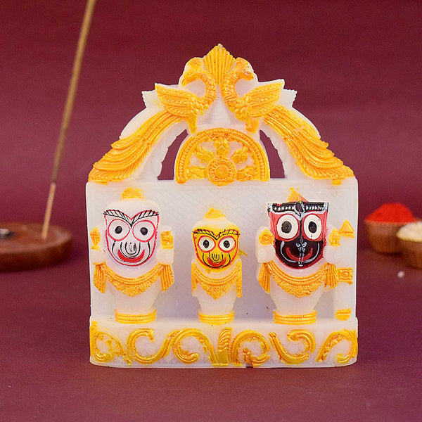 Colored Marble Jagannath Ji for Car Dashboard