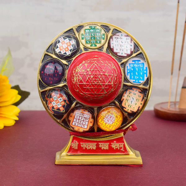 Brass Navgrah Maha Yantra – Balance Planetary Energies