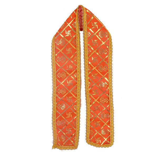 Royal Orange Patka/Duppata/Angvastra 14/22 INCH