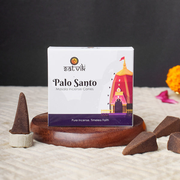 Palo Santo Pure Masala Incense Cones