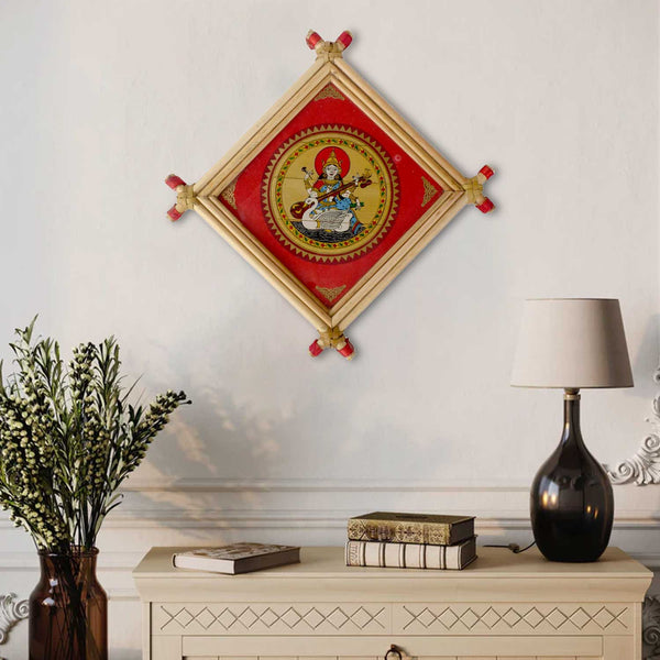 Small Saraswati Photo Frame