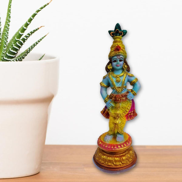 VITHOPPA KRISHNAN IDOL IN POLYMARBLE- 16 CM HEIGHT
