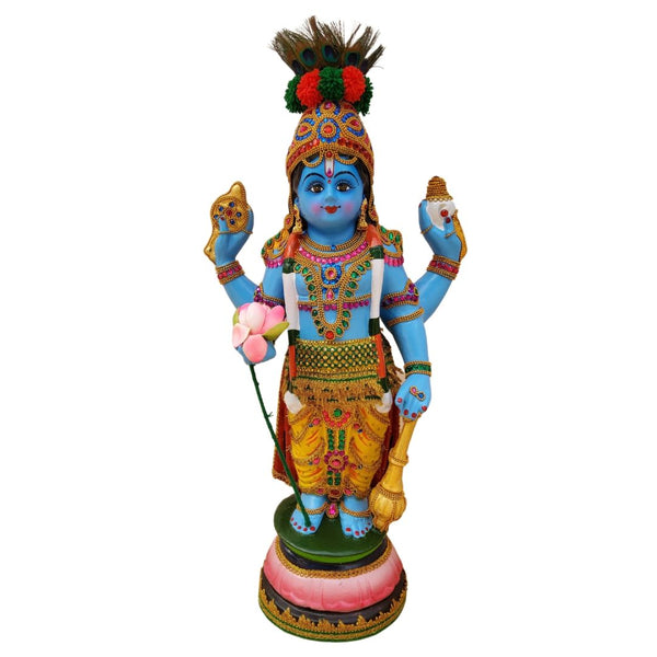 GURUVAYURAPPAN STATUE IN FIBRE-72 CM HEIGHT