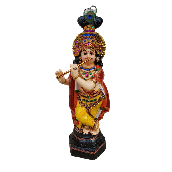 GURUVAYUR KRISHNA IDOL IN FIBRE - 67 CM HEIGHT