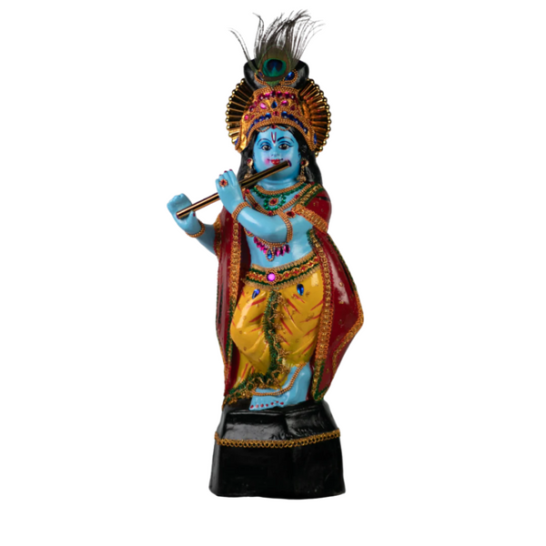KRISHNA STATUE IN FIBRE - 55 CM HEIGHT