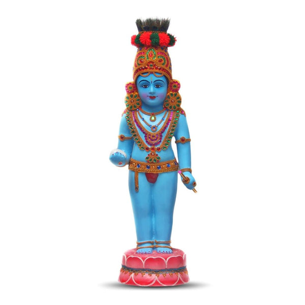 USHA POOJA GURUVAYURAPPAN IDOL IN FIBRE-75 CM HEIGHT