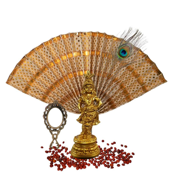 VISHU KANI KIT OF POLYMARBLE VITHOPPA KRISHNA IDOL- 16 CM